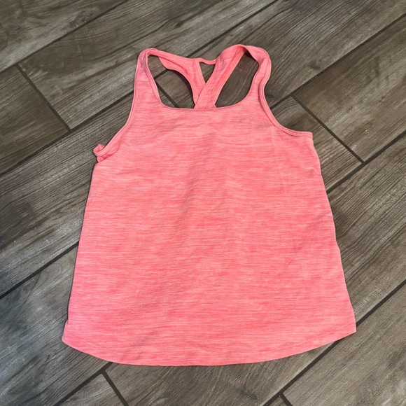 Kids Pink Racerback Tank Top - Picture 1 of 1